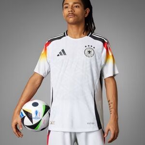 Adidas GERMANY 2024 HOME AUTHENTIC JERSEY Mens Size M White NWT Athletic Soccer